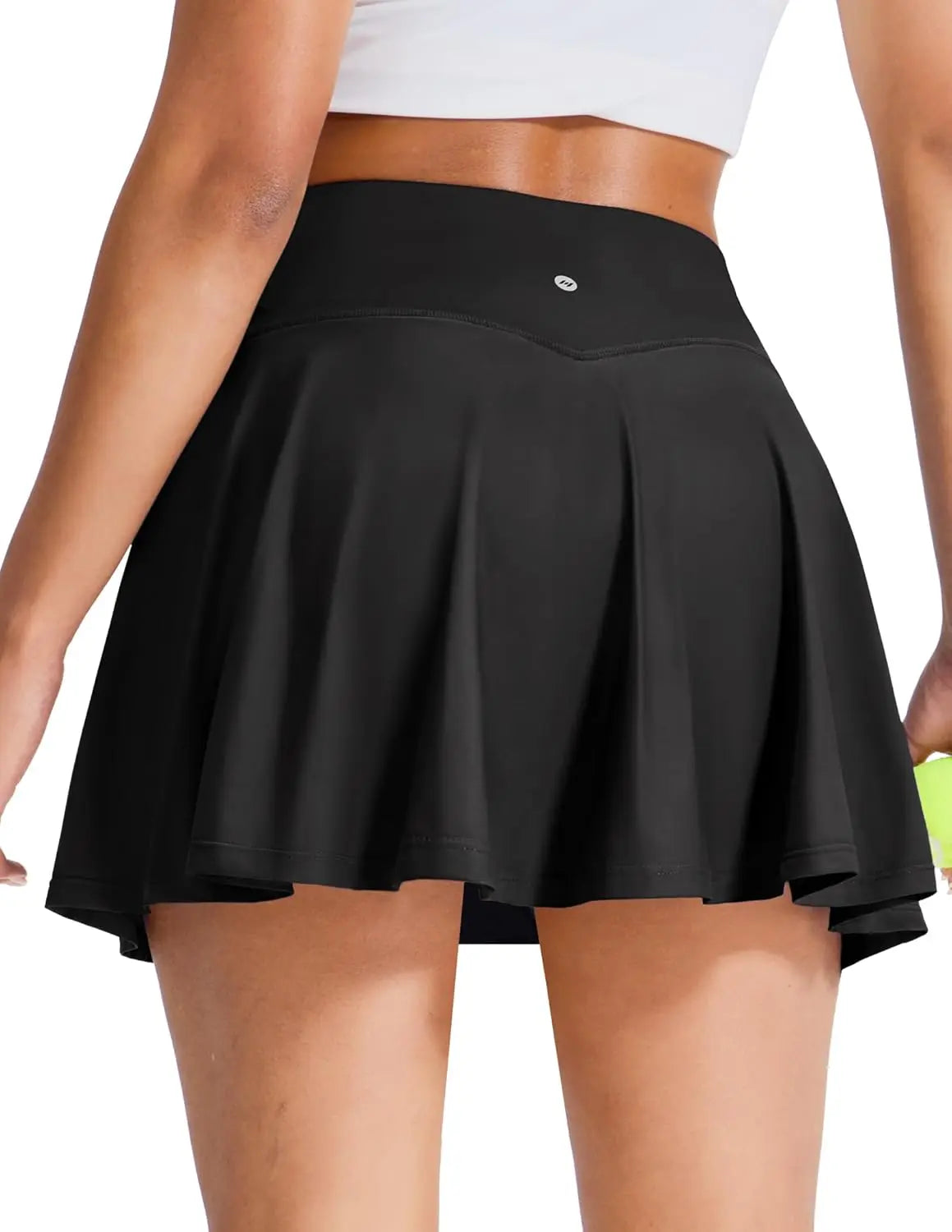 Tennis Skirt for Women Pleated Skirts with Shorts Pocket High Waisted Flowy Athletic Skort for Workout Pickleball