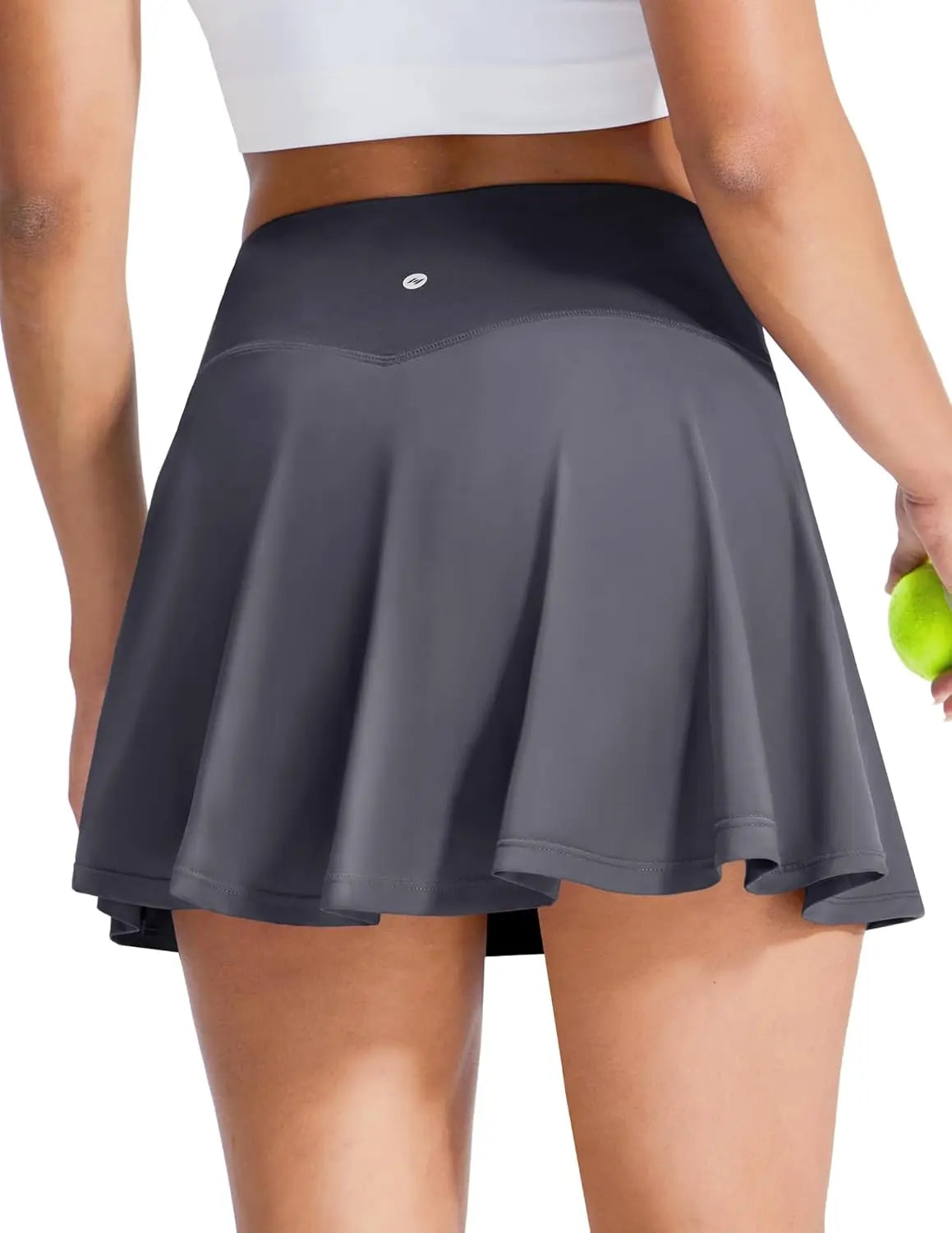 Tennis Skirt for Women Pleated Skirts with Shorts Pocket High Waisted Flowy Athletic Skort for Workout Pickleball